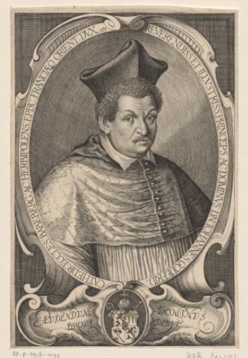Portrait of Johann Gottfried van Aschhausen, Prince-Bishop of Bamberg and Würzburg