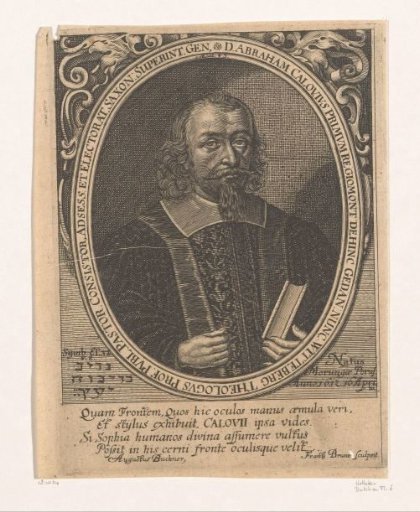 Portrait of Abraham Calovius