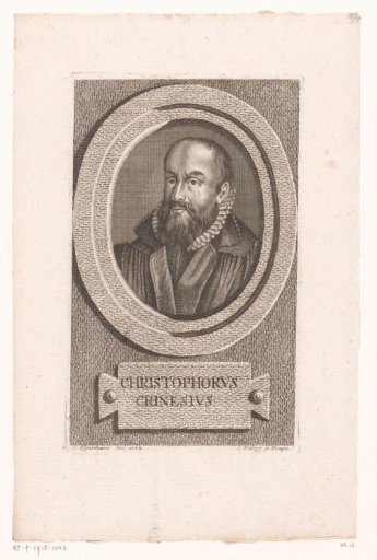 Portrait of Christoph Crinesius