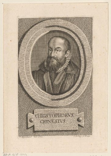 Portrait of Christoph Crinesius
