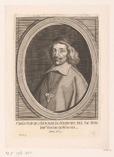 Portrait of Christoph Bernhard von Galen, Bishop of Münster