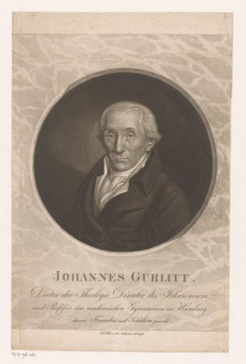 Portrait of Johannes Gurlitt