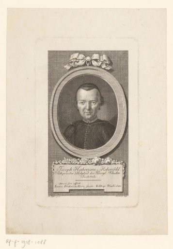 Portrait of Joseph Haberkorn von Habersfeld