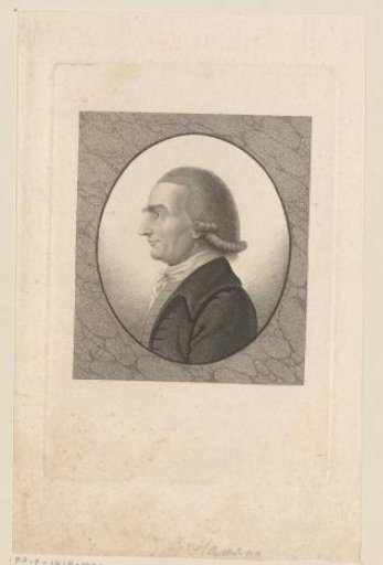 Portrait of Johann Georg Hamann
