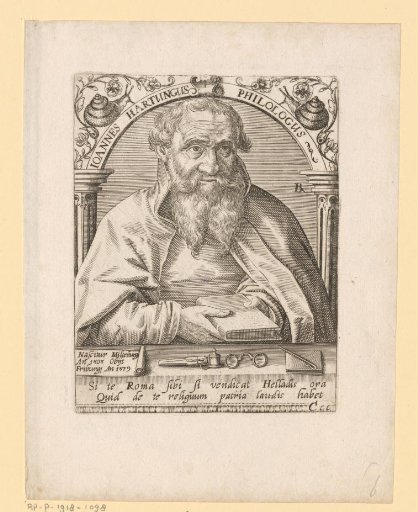 Portrait of Johannes Hartung