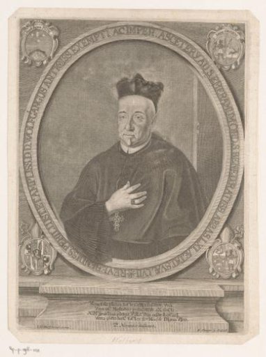 Portrait of Wolfgang, Abbot of St. Emmeran, at the age of 57
