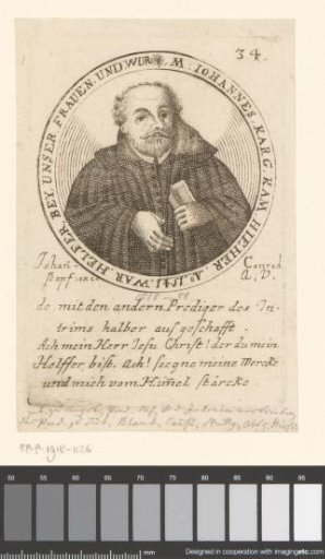 Portrait of Johannes Karg