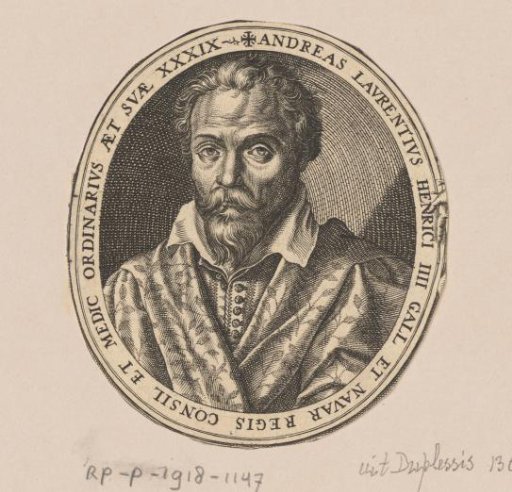 Portrait of André du Laurens at the age of 39