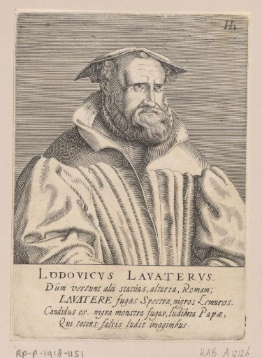 Portrait of Ludwig Lavater