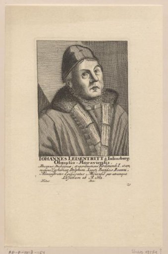 Portrait of Johann Leisentritt