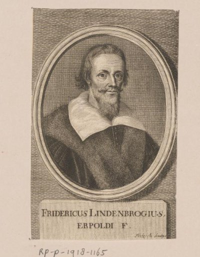 Portrait of Friedrich Lindenbrog
