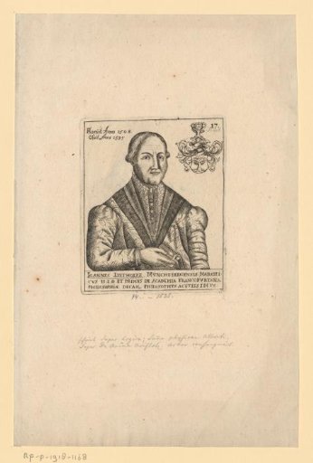 Portrait of Johannes Lindholz