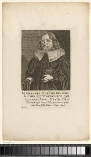 Portrait of Johann Marx
