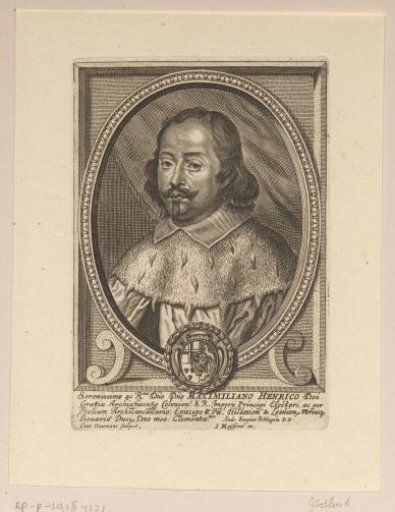 Portrait of Maximilian Henry of Bavaria