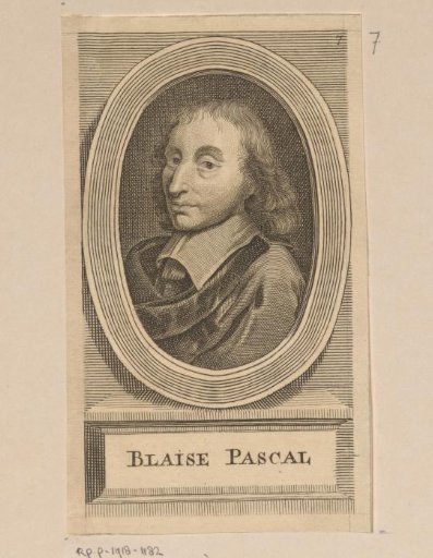 Portrait of Blaise Pascal