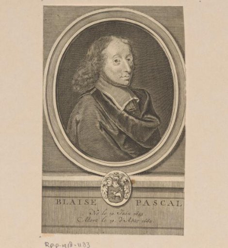 Portrait of Blaise Pascal