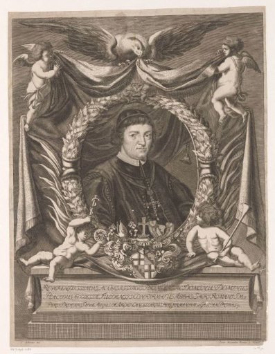Portrait of Placidus, Prince-Abbot of Fulda