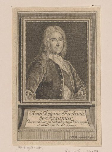 Portrait of René-Antoine Ferchault de Réaumur