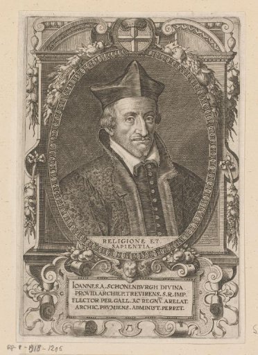 Portrait of Johan VII of Schönenberg