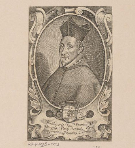 Portrait of Georg Paul Stravius