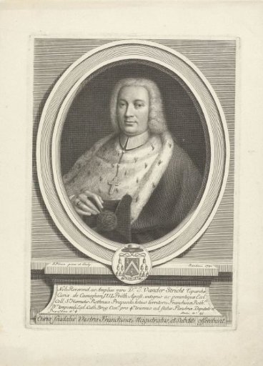 Portrait of Johannes Van der Stricht (Variant)