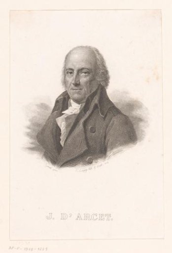Portrait of Jean d'Arcet