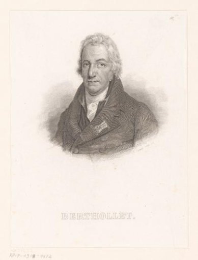 Portrait of Claude-Louis Berthollet