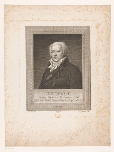 Portrait of Jean-Nicolas Corvisart