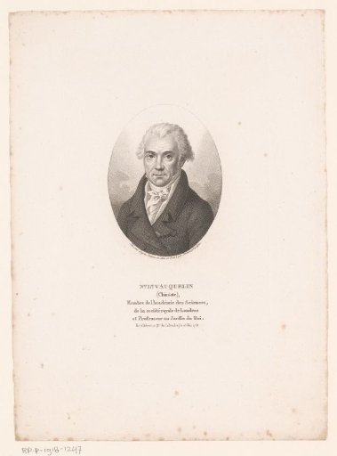 Portrait of Louis Nicolas Vauquelin