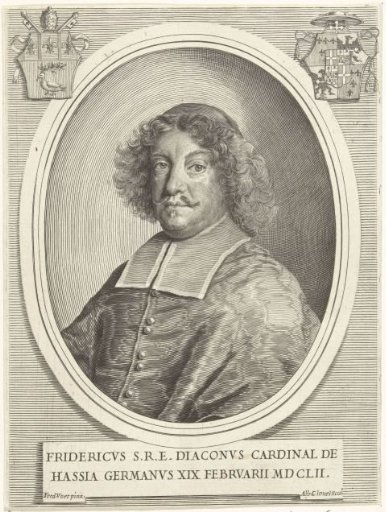 Portrait of Cardinal Friedrich von Hessen-Darmstadt