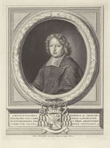 Portrait of Bishop Wilhelm Egon von Fürstenberg-Heiligenberg