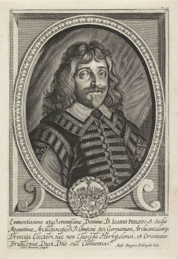 Portrait of Johann Philipp von Schönborn, Archbishop of Mainz