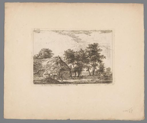 Farmyard in Ruinen in Drenthe