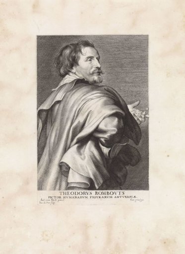 Portrait of the painter Theodoor Rombouts