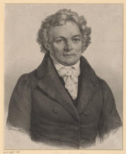 Portrait of Alois Senefelder