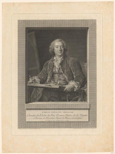 Portrait of Carle van Loo