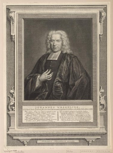 Portrait of Johannes Wesselius at the age of 70