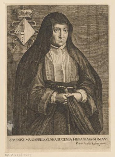 Portrait of Isabella Clara Eugenia, Infanta of Spain