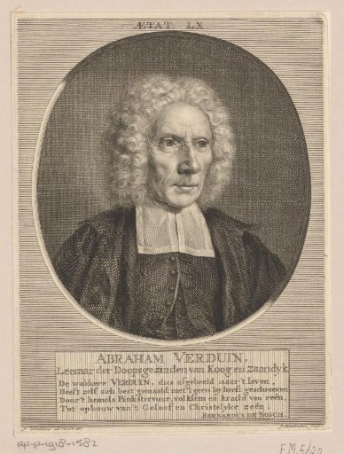 Portrait of Abraham Verduin at the age of 60