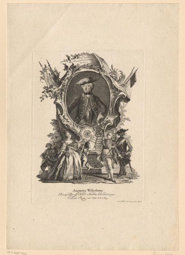 Portrait of August Wilhelm, Prince of Prussia