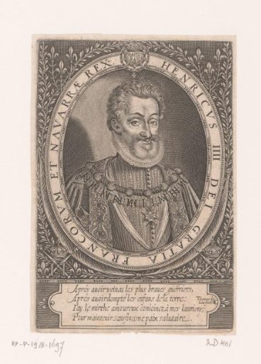 Portrait of Henry IV, King of France and Navarre