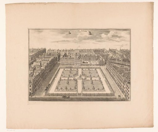 View of Leicester Square in London