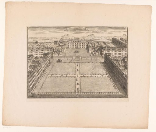 View of Bloomsbury Square in London