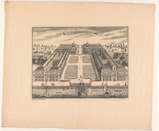 View of Greenwich Hospital in London