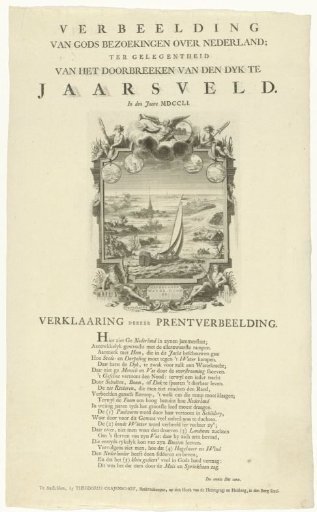 Dike breach at Jaarsveld, 1751