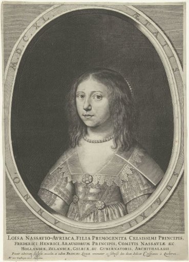 Portrait of Louise Henriëtte, Princess of Orange-Nassau