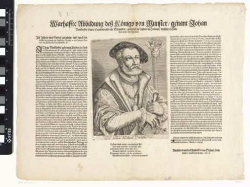 Portrait of Jan van Leiden