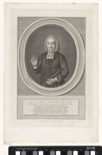 Portrait of the preacher Philippus Serrurier
