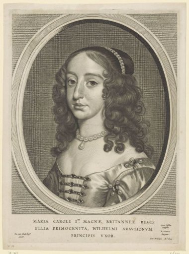Portrait of Maria Henrietta Stuart