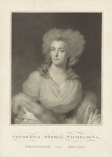 Portrait of Wilhelmina of Prussia